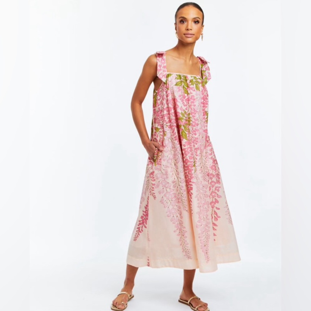 Mestiza New York Solenn Midi Dress Size M